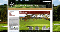 Desktop Screenshot of crestviewcc.org